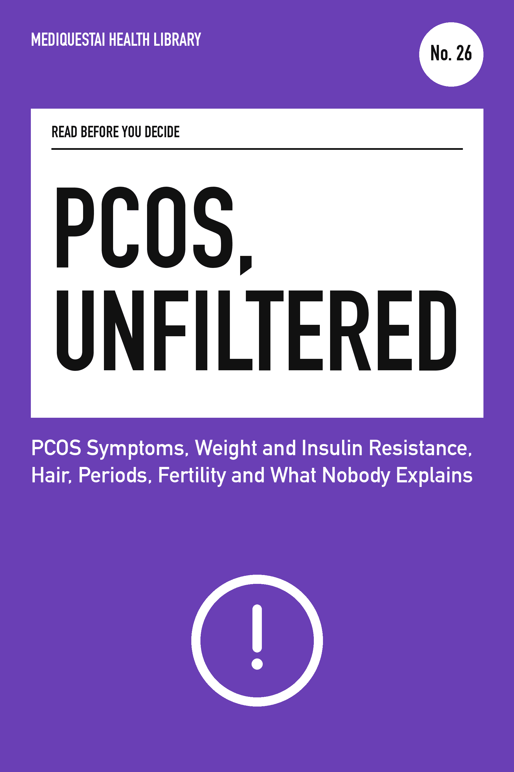 Cover of PCOS, Unfiltered