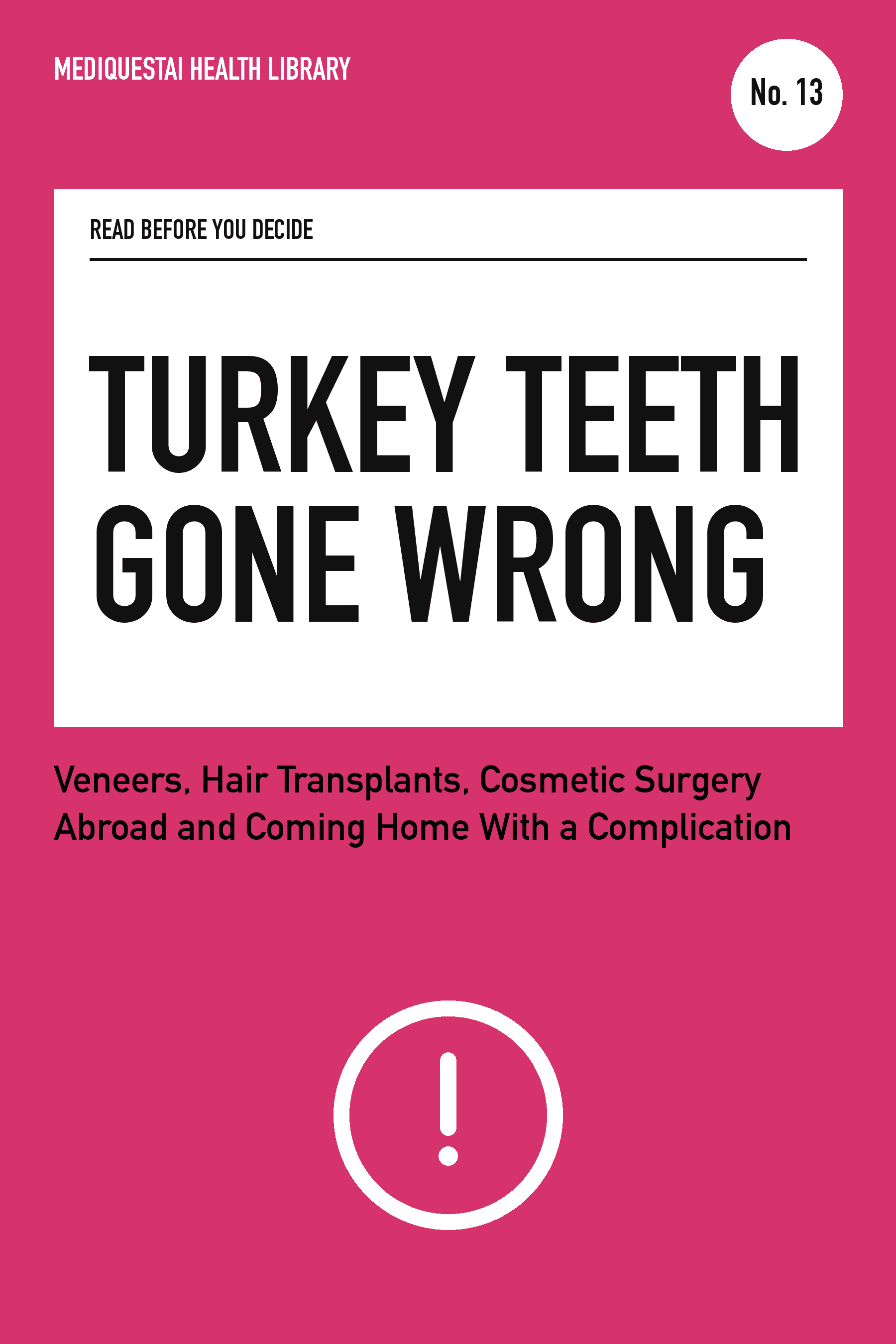 Cover of Turkey Teeth Gone Wrong