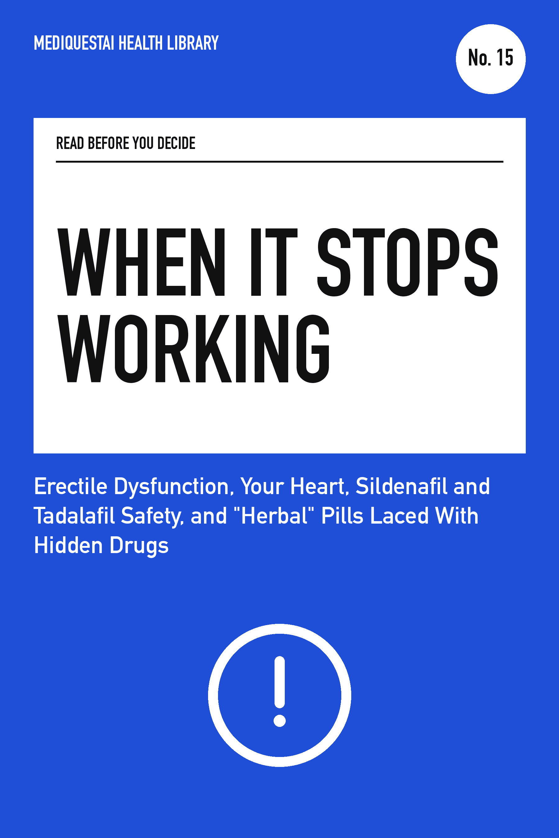 Cover of When It Stops Working